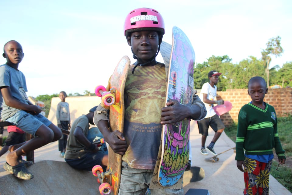 Funky Flies Donates To The Uganda Skate Board Society
